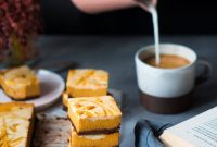 Vegan Baked Pumpkin Cheesecake Bars — Creamy Fall Dessert