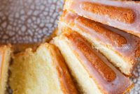 Lemon Cream Cheese Pound Cake Recipe with Zesty Glaze