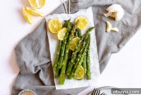 Crispy Lemon Garlic Asparagus Roast: Simple Weeknight Side