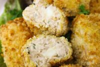 Crispy Air Fryer Chicken Croquettes Made from Leftovers