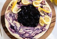 Lemon Blueberry Cheesecake Recipe: Creamy, Light Cheesecake with Fresh Berries
