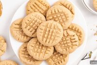 Classic Chewy Peanut Butter Cookie Recipe — 4 Ingredients