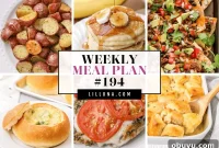 7-Day Balanced Meal Plan for Week 194 (Printable & Grocery List)