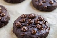 Double Chocolate Vegan Black Bean Cookies — High-Protein Treats