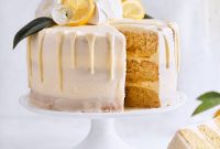 Citrus Champagne Layer Cake Recipe — Light Orange & Lemon Frosting