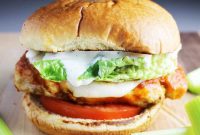 Spicy Buffalo Chicken Breast Burger Recipe
