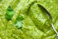 Creamy Avocado Herb Green Sauce — Dairy-Free Recipe