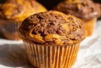 Pumpkin and Nutella Muffins Recipe for Fall Baking