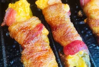 Smoked Honey Jalapeño Poppers with Creamy Cheese Filling