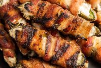 Smoky Grilled Jalapeño Poppers with Cream Cheese Filling