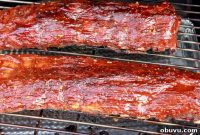 Sticky Smoked Ribs with Savory BBQ Sauce