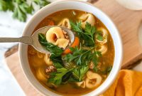 Instant Pot Creamy Tortellini Soup Recipe