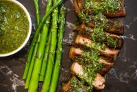 How to Cook Juicy Steak with Chimichurri Sauce Recipe
