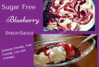 Low-Sugar Blueberry Syrup Recipe for Pancakes and Yogurt
