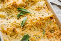 Creamy Butternut Squash Lasagna with Sage and Ricotta