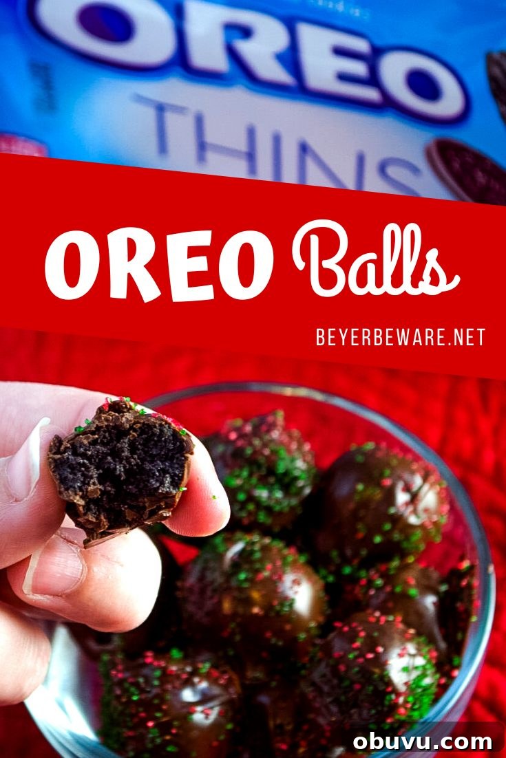 Oreo Truffles Recipe: Chocolate-Dipped Oreo Balls Tutorial 2 Oreo Truffles are a simple four-ingredient recipe that turns into the most addicting oreo balls sure to have your friends and family think you are a fancy truffle maker.