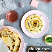 Creamy Dreamy Hummus by Baking The Goods.