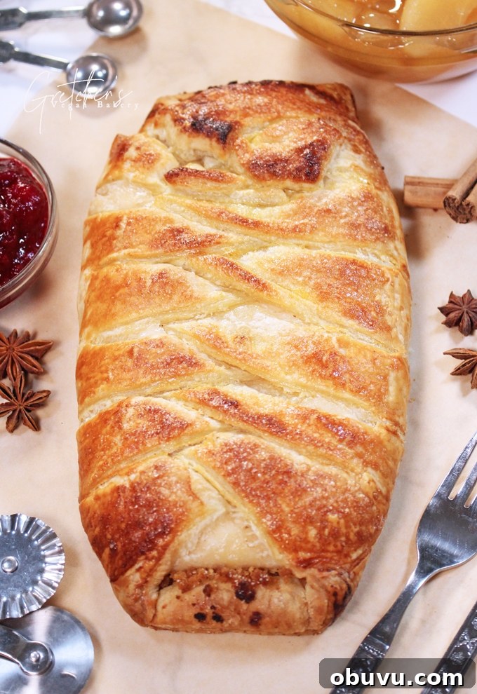 Creamy Cheese Strudel Recipe with Flaky Golden Pastry 4 Cheese Strudel
