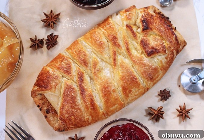 Creamy Cheese Strudel Recipe with Flaky Golden Pastry 5 Cheese Strudel