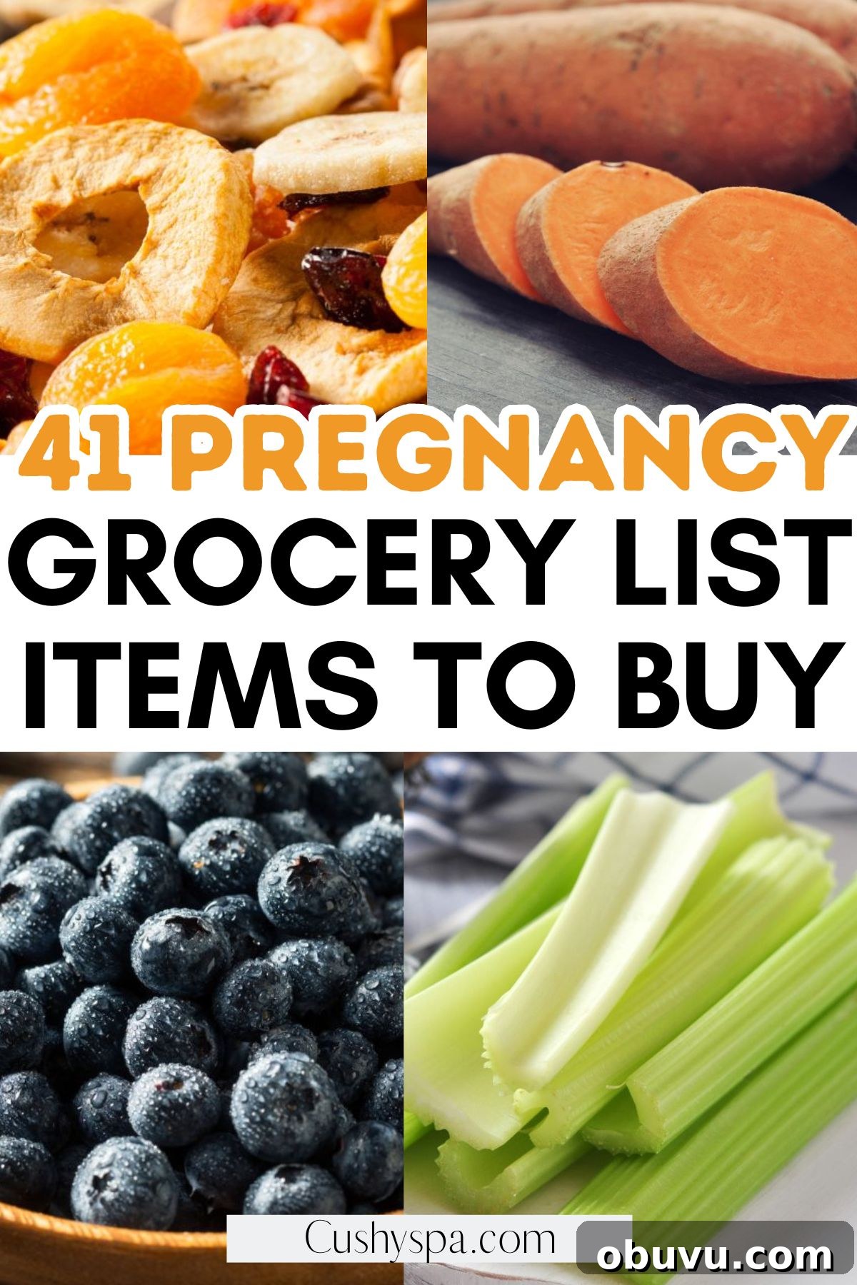 Essential Pregnancy Grocery List: 41 Must-Have Foods and Supplies 2 Pregnancy Grocery List items to buy
