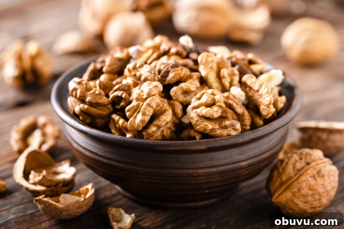Essential Pregnancy Grocery List: 41 Must-Have Foods and Supplies 11 walnuts