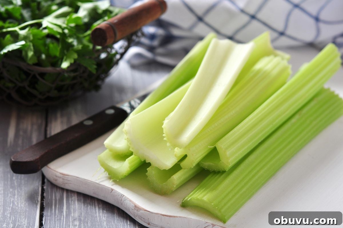 Essential Pregnancy Grocery List: 41 Must-Have Foods and Supplies 19 celery