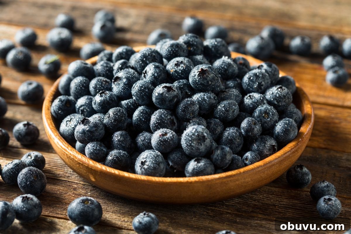 Essential Pregnancy Grocery List: 41 Must-Have Foods and Supplies 20 blueberries
