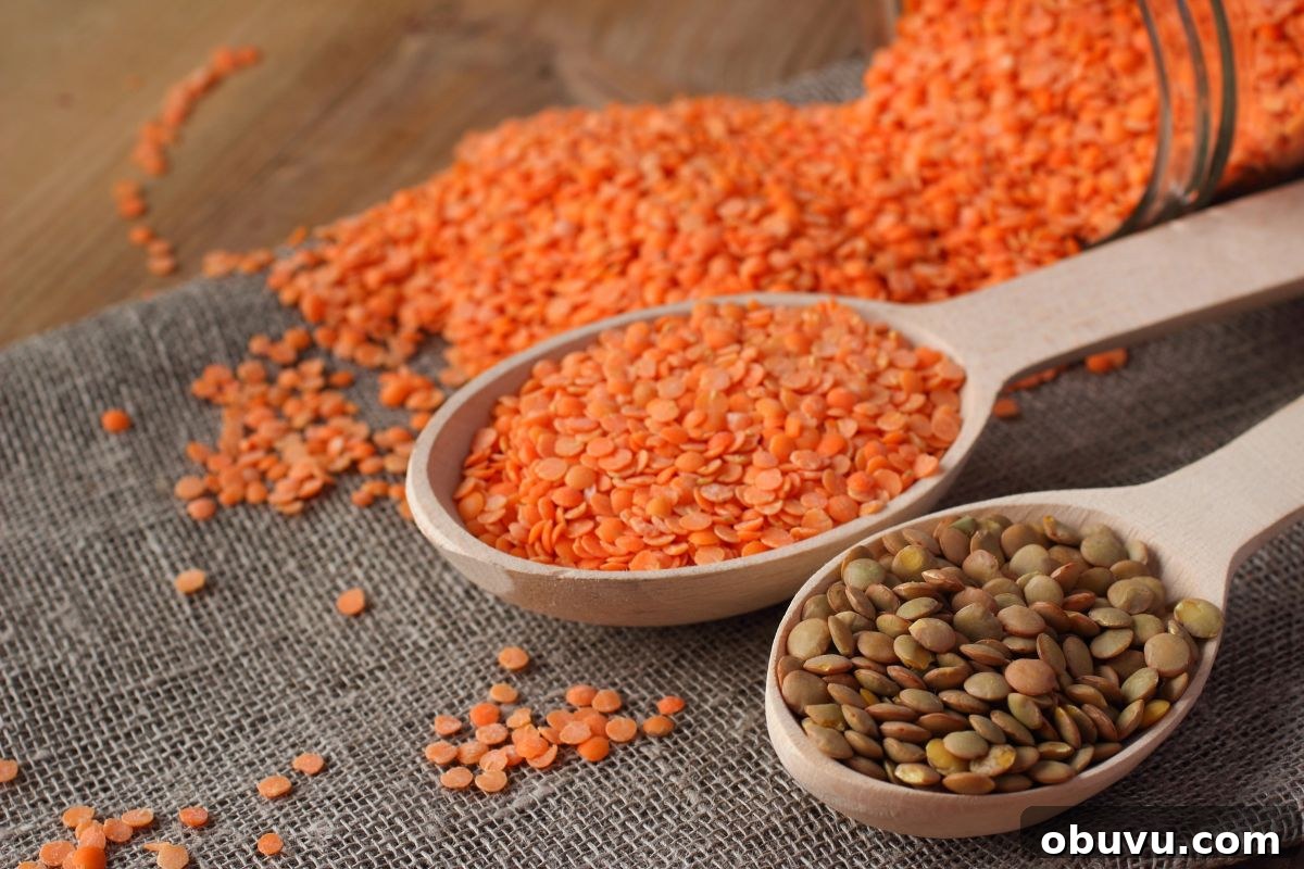 Essential Pregnancy Grocery List: 41 Must-Have Foods and Supplies 25 lentils