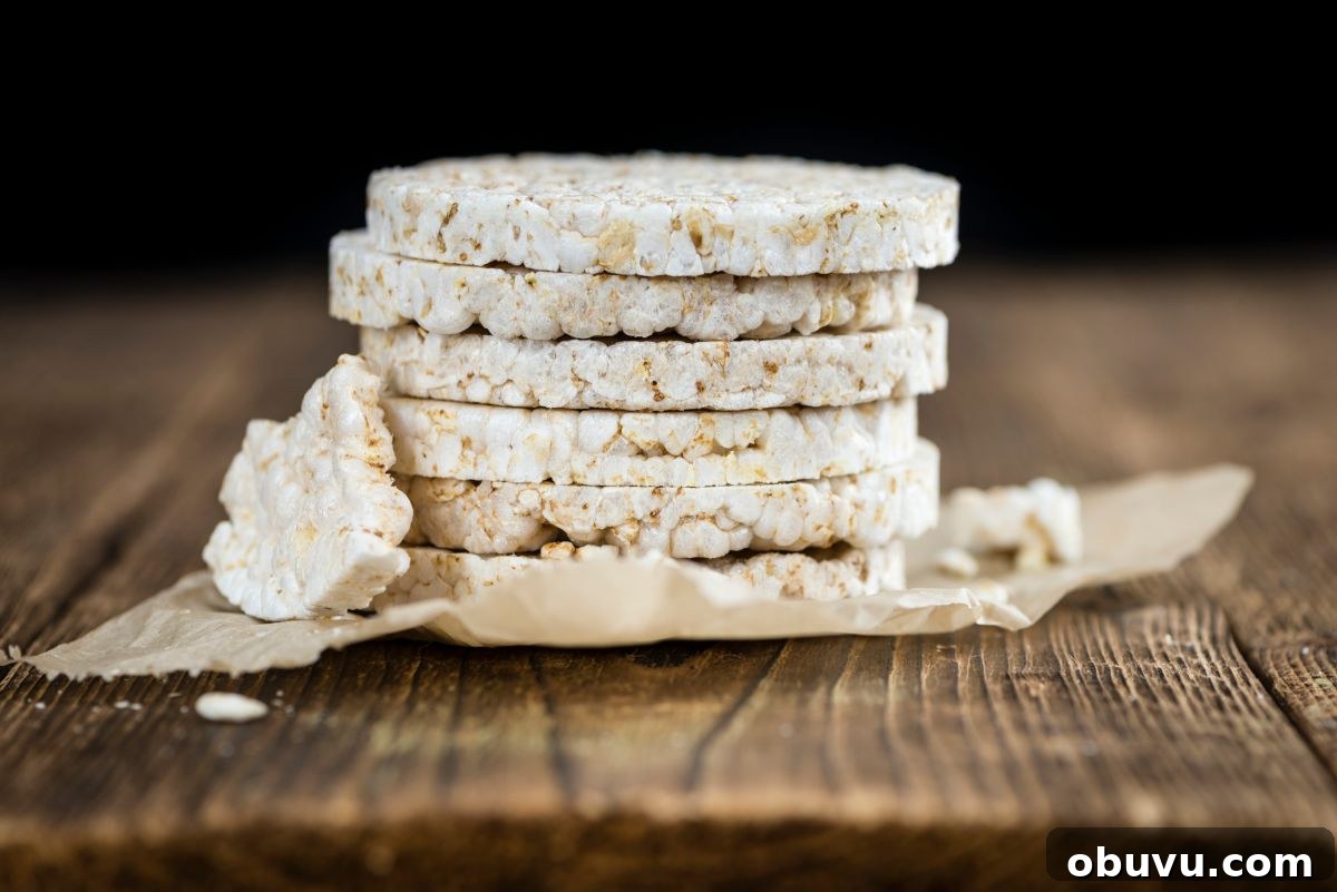 Essential Pregnancy Grocery List: 41 Must-Have Foods and Supplies 27 rice cakes
