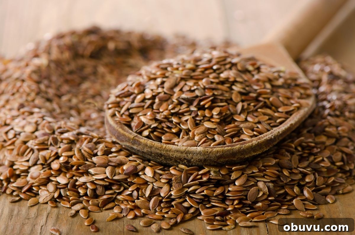 Essential Pregnancy Grocery List: 41 Must-Have Foods and Supplies 28 flax seeds