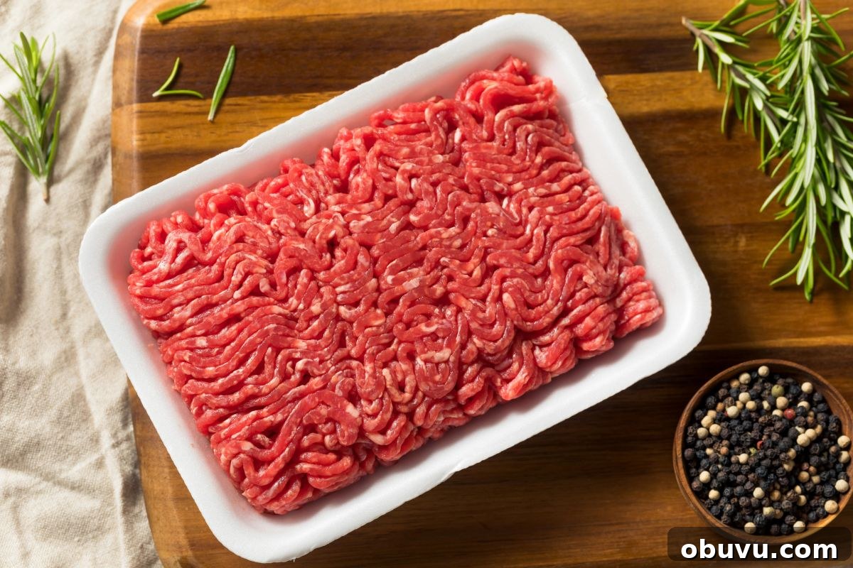 Essential Pregnancy Grocery List: 41 Must-Have Foods and Supplies 29 lean ground beef
