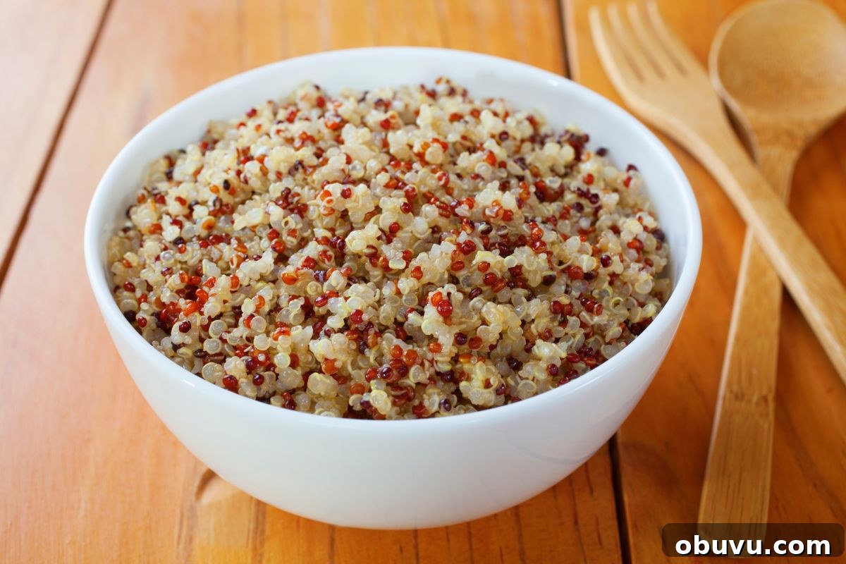 Essential Pregnancy Grocery List: 41 Must-Have Foods and Supplies 37 quinoa