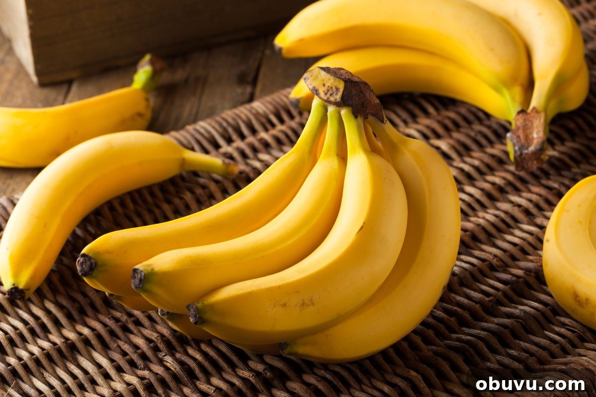 Essential Pregnancy Grocery List: 41 Must-Have Foods and Supplies 6 bananas