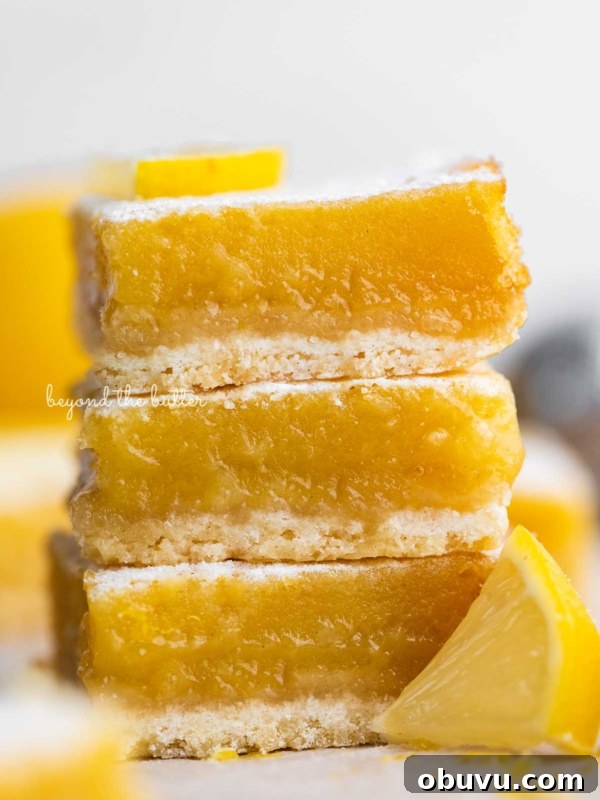 Lemon Cream Cheese Pound Cake Recipe with Zesty Glaze 13 Super Easy Lemon Bars