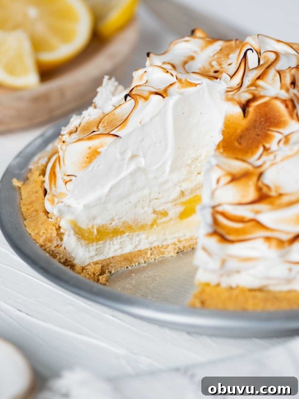 Lemon Cream Cheese Pound Cake Recipe with Zesty Glaze 10 Lemon Meringue Ice Cream Pie