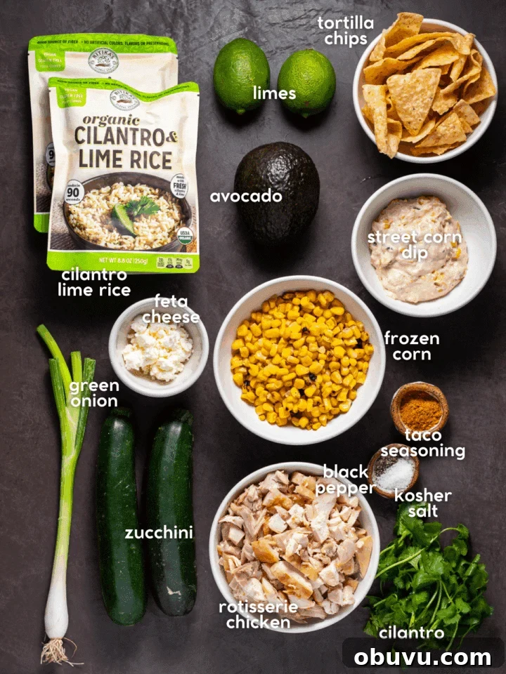 picture of the ingredients needed to make the featured recipe