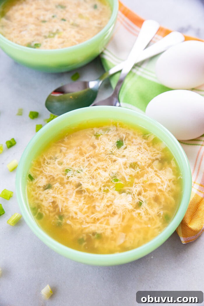 Simple Egg Drop Soup