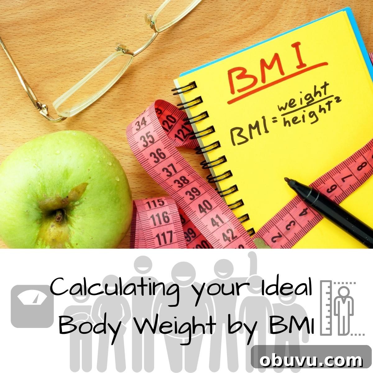 Find Your Ideal Body Weight: Calculate Your Optimal Weight Now 2 BMI