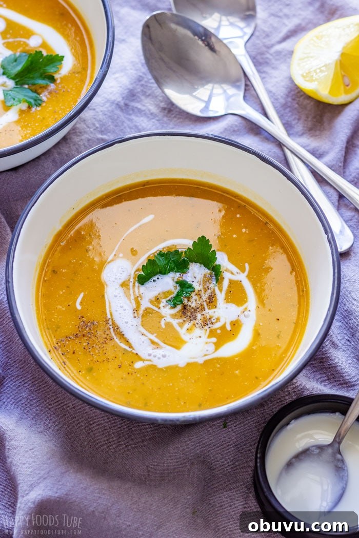 Creamy Roasted Sweet Potato Soup with Ginger and Thyme 2 Sweet Potato Soup