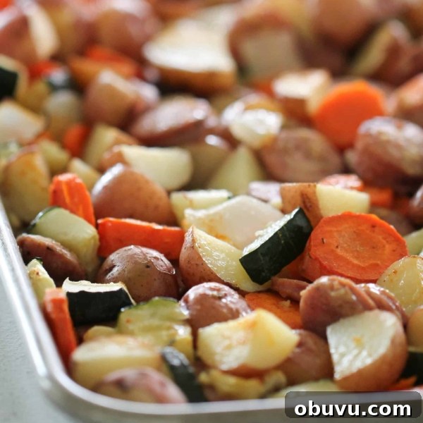 Sheet Pan Chicken Sausage and Vegetables