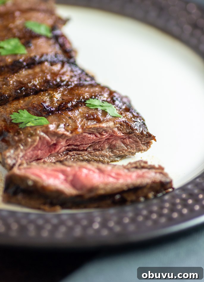 Simple & Easy Keto Grilled Mojo Skirt Steak- Low Carb, Paleo , Whole30
