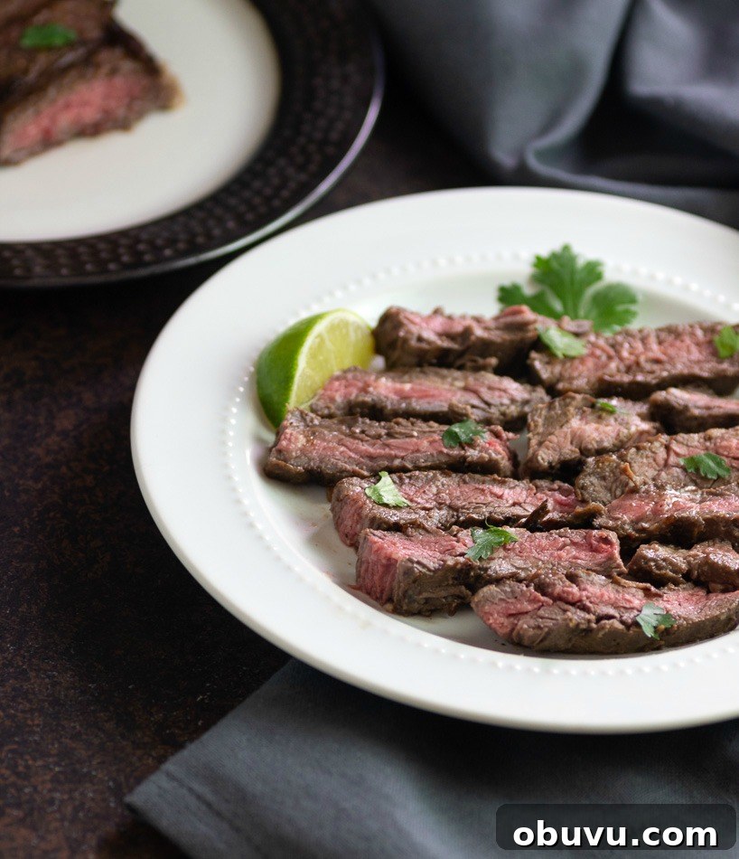Easy Keto Grilled Mojo Skirt Steak- Low Carb, Paleo , Whole30