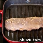 Steak grilling