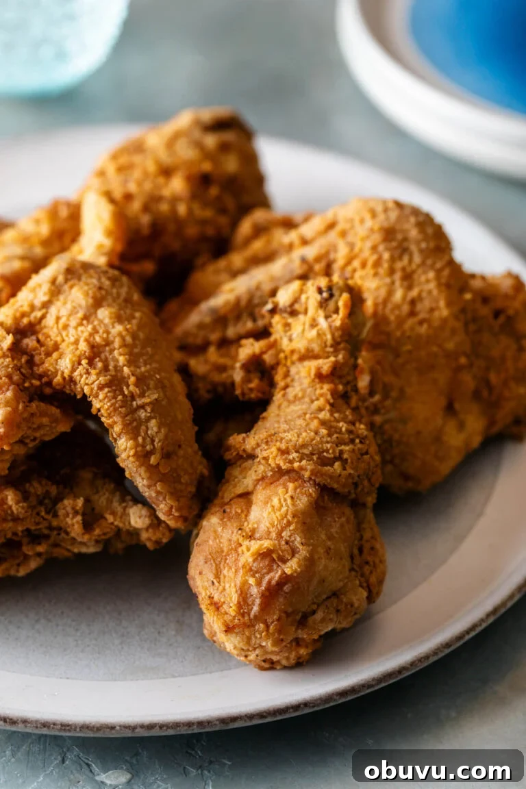 Soul Food Thanksgiving Menu 2024: 30+ Classic Recipes 12 southern fried chicken on a plate