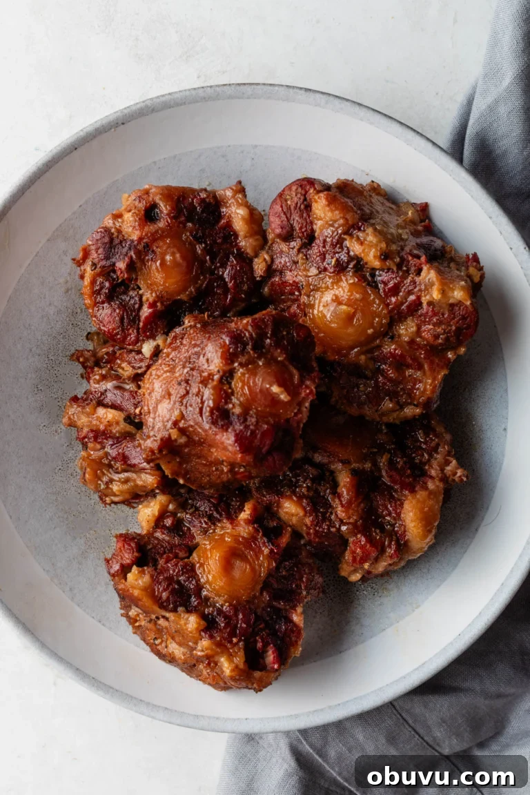 Soul Food Thanksgiving Menu 2024: 30+ Classic Recipes 15 bowl of smoked oxtails