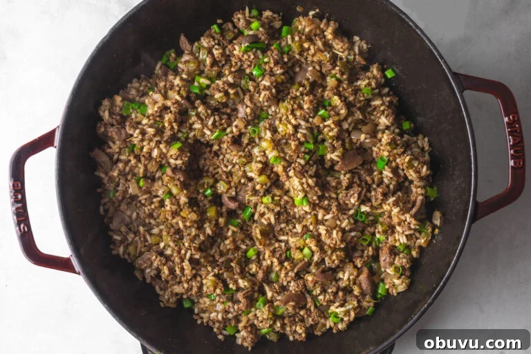 Soul Food Thanksgiving Menu 2024: 30+ Classic Recipes 27 pan of dirty rice