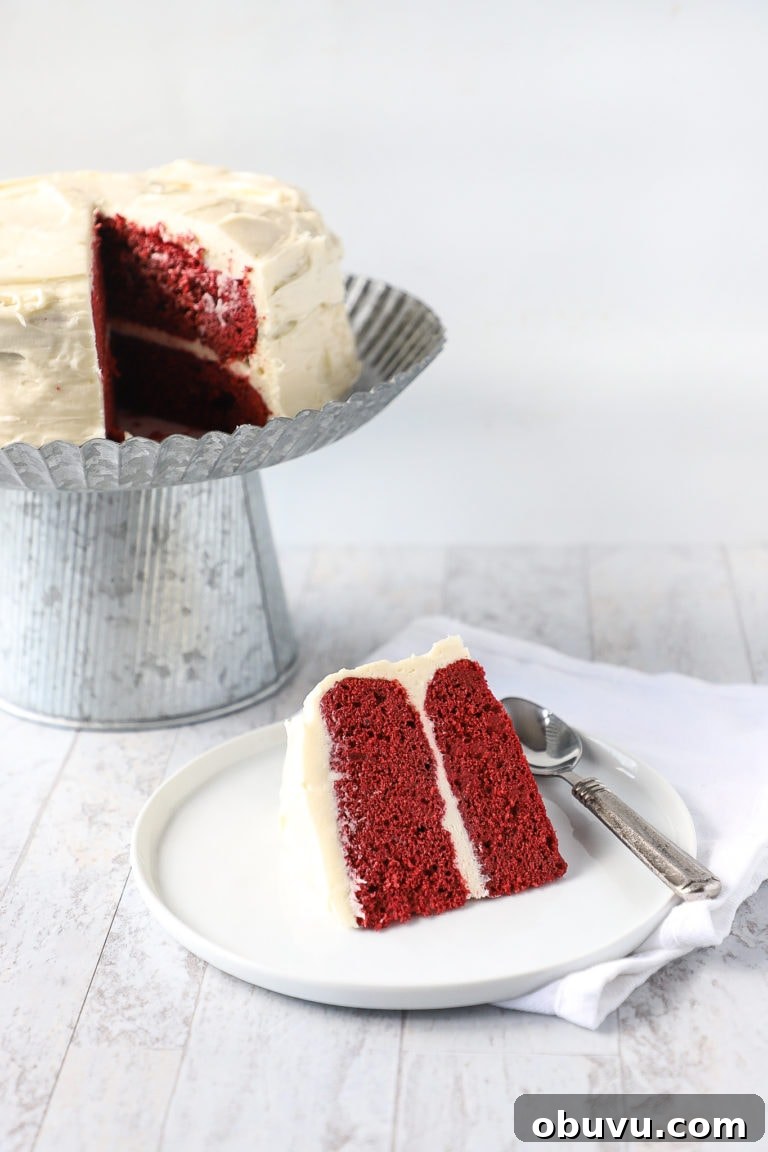 Soul Food Thanksgiving Menu 2024: 30+ Classic Recipes 43 slice of old fashioned red velvet cake