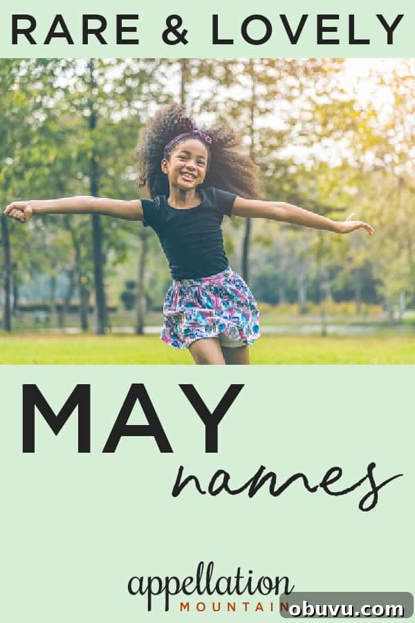 Beautiful Baby Names Featuring May: Sparky Lulamae & Strong Maeve 2 African American girl with long hair, arms extended, in black top and colorful skirt outdoors in park; 'rare names with May in them'