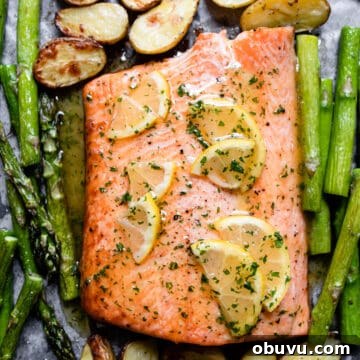Weekly Family Meal Plan: Budget-Friendly Menu for Week 126 7 baked salmon with honey garlic butter sauce and lemons on a baking tray