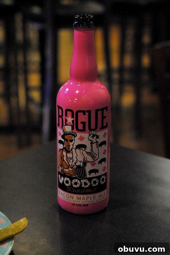 Rogue Ales: Craft Beer from Rogue Brewery Reviewed 4 Voodoo Maple Bacon Doughnut beer